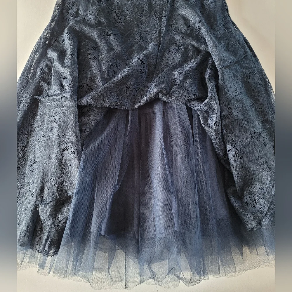 ANTHROPOLOGIE never worn, without tags, lacy, tulle, long skirt. Size: M - Picture 10 of 16